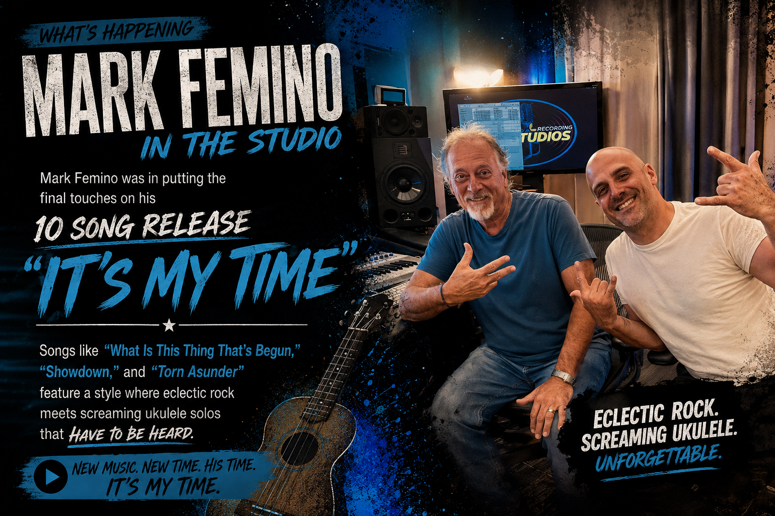Mark Femino in Bristol Studios