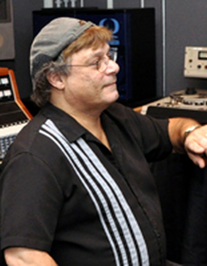 Tony Carbone in a professional recording studio